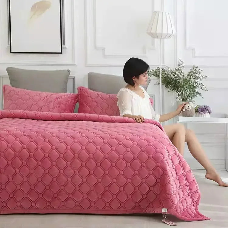 Cubrelecho Jacquard de Lujo Antideslizante™