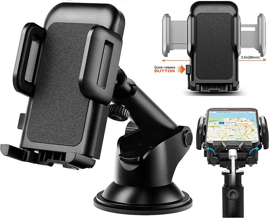 360 Base Para Poner Sujetar El Telefono En Carro Soporte Celular Movil GPS Coche
