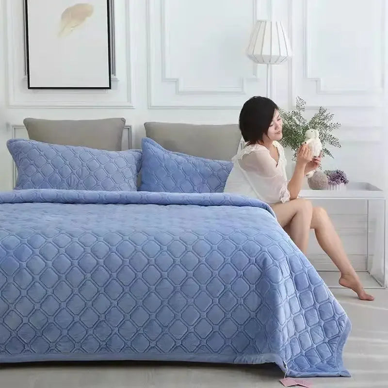 Cubrelecho Jacquard de Lujo Antideslizante™