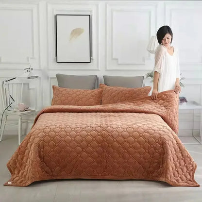 Cubrelecho Jacquard de Lujo Antideslizante™