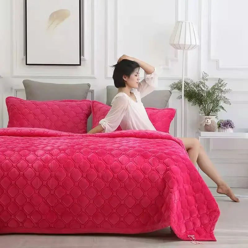 Cubrelecho Jacquard de Lujo Antideslizante™