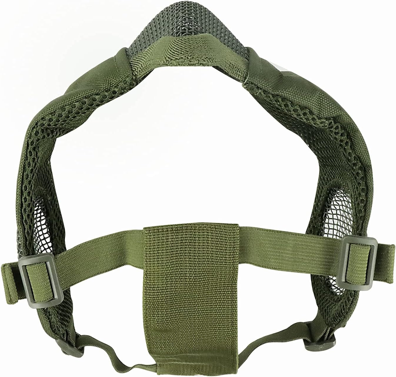 Airsoft Protective Gear Set, Half Face Mesh Mask with Ear Protection and Tactical Goggles for Adult Men Women BBS Paintball Shooting CS Survival Games Cosplay