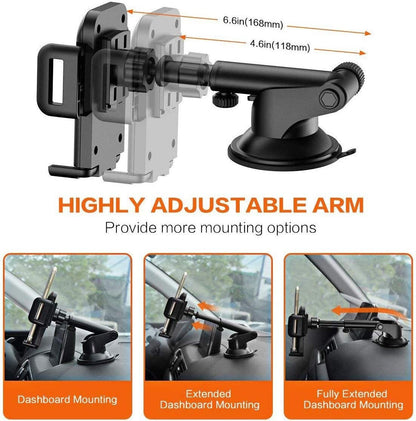 360 Base Para Poner Sujetar El Telefono En Carro Soporte Celular Movil GPS Coche